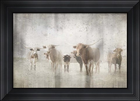 Framed Antique Farm 12 Print