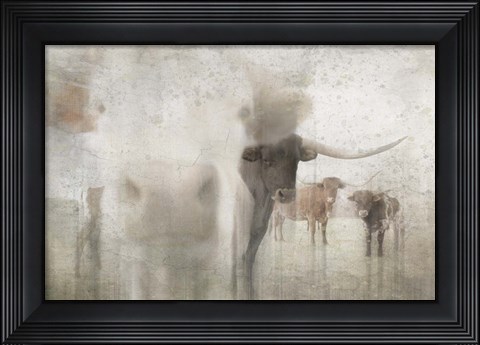 Framed Antique Farm 16 Print