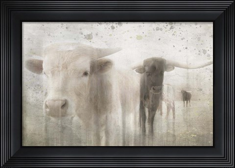 Framed Antique Farm 17 Print