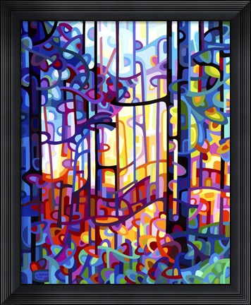 Framed Heart of Gold Print
