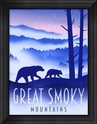 Framed Great Smoky Mountains Print