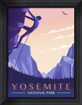 Framed Yosemite National Park Print