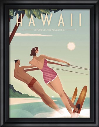 Framed Hawaii Print