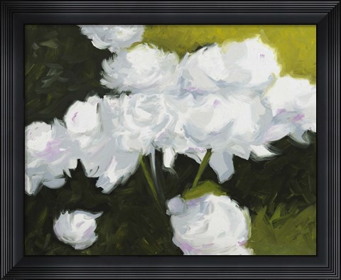 Framed Peonies Print