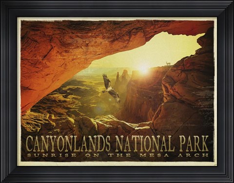 Framed Mesa Arch Print