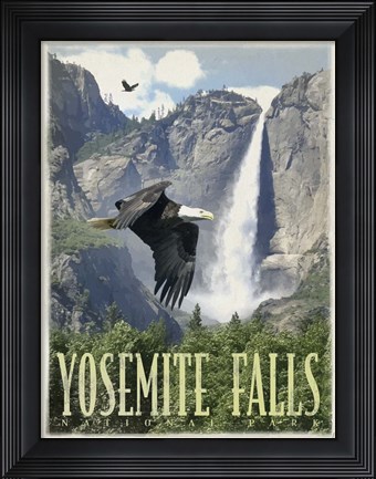 Framed Tos Falls Print