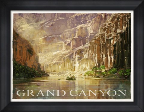 Framed Grand Canyon Colorado River Print