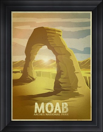 Framed Moab Arches Print
