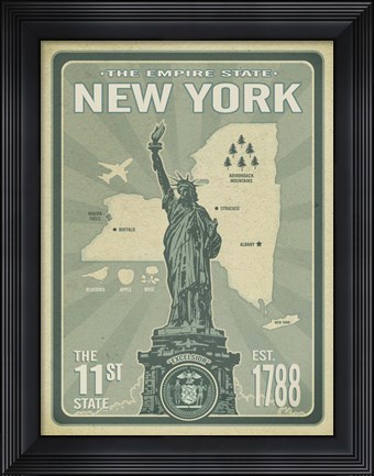 Framed NY Print