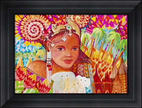 Framed Caribbean Print