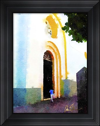Framed Afternoon Prayer copy Print