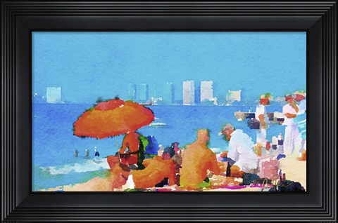 Framed Beach Boys Print