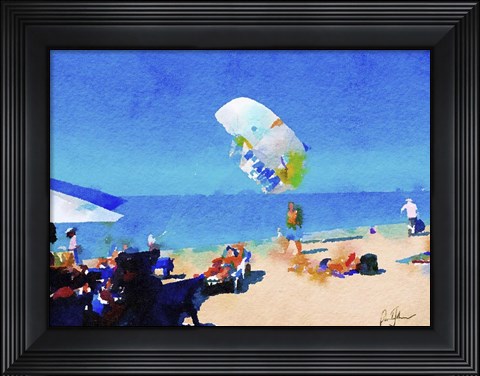 Framed Cool Breezes Print