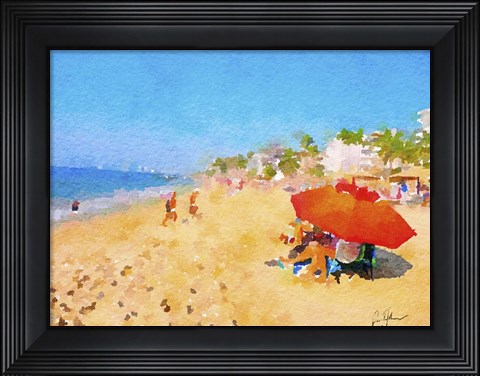 Framed Golden Sands Print