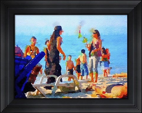 Framed Jugglers Print