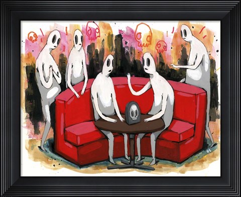 Framed Ghost Stories Print