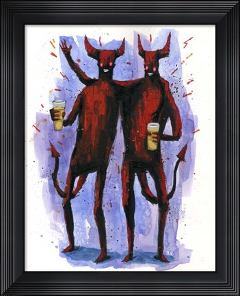 Framed Helluva Good Time Print