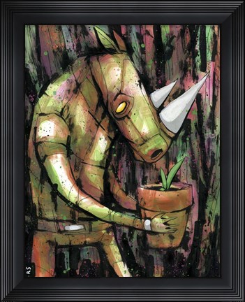 Framed New Sprout Print