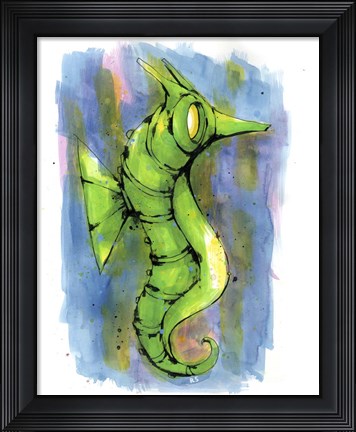 Framed Seahorse Print