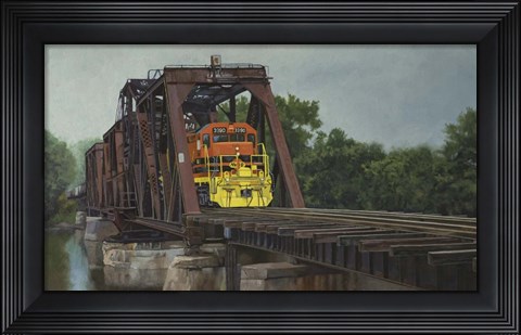 Framed Thunder Print