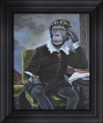 Framed Master William Shakespeare Print