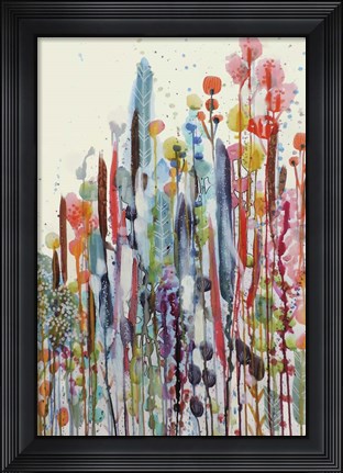Framed Petit Jardin 2 Print