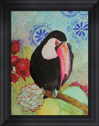 Framed Pico Roso Print