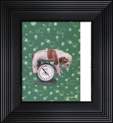 Framed Puppy by the Pound Print