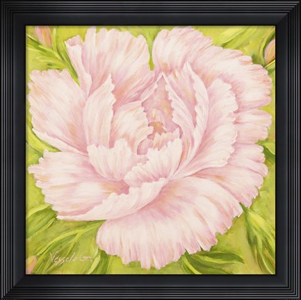 Framed Pink Peony Print