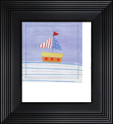 Framed Seaside 2 Print