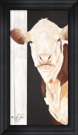 Framed Come on In Print