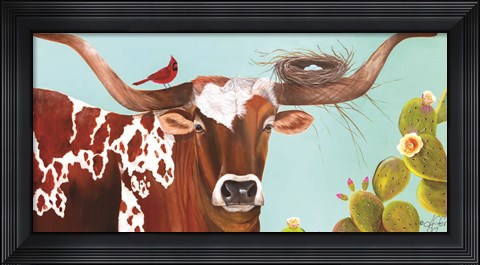 Framed One with Nature Print