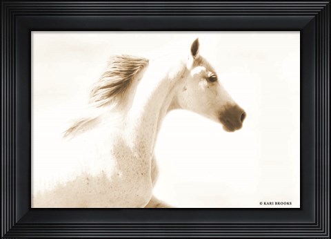 Framed Dash I Print
