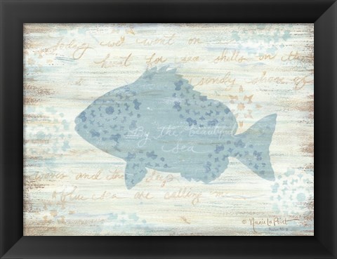 Framed Ocean Fish Print