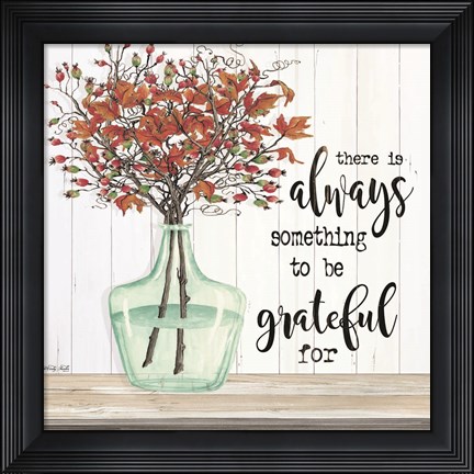 Framed Fall - There is Always Something Print