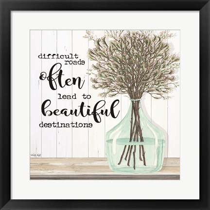 Framed Summer - Beautiful Destinations Print