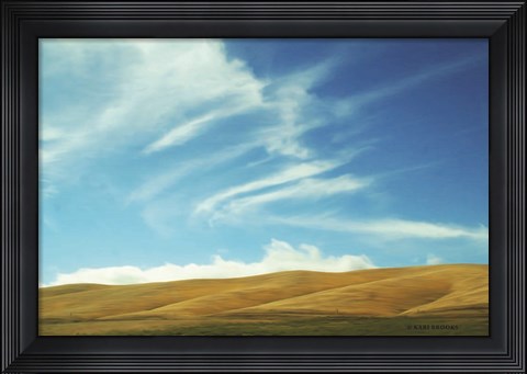 Framed California Sky Print