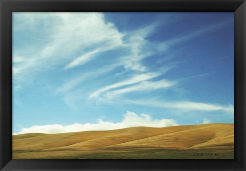 Framed California Sky Print