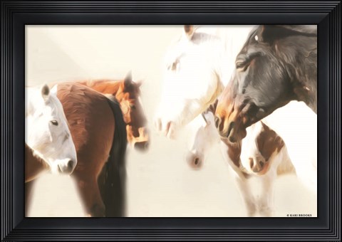 Framed Herd Print