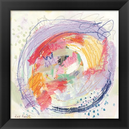 Framed In Your Hands Print