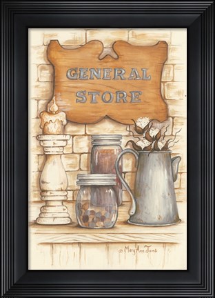Framed General Store Print
