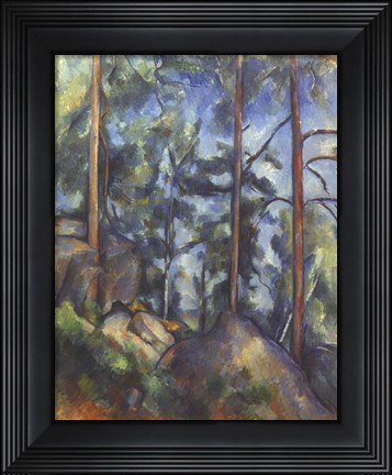 Framed Pines, 1896-99 Print