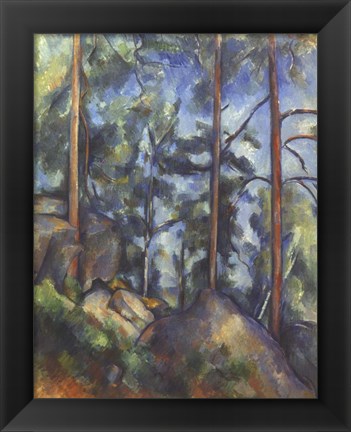 Framed Pines, 1896-99 Print