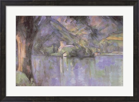 Framed Le Lac Annecy Print