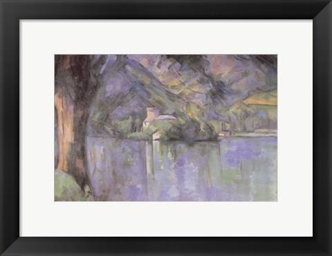 Framed Le Lac Annecy Print