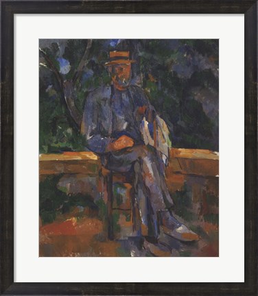 Framed Seated Man, 1905-1906 Print