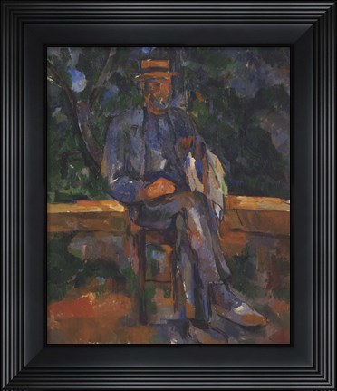 Framed Seated Man, 1905-1906 Print