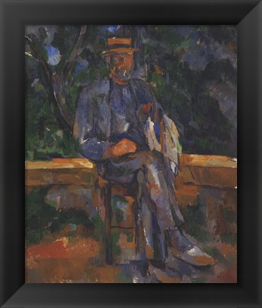 Framed Seated Man, 1905-1906 Print