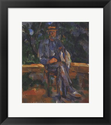 Framed Seated Man, 1905-1906 Print