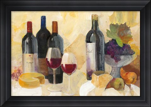 Framed Fine Vintage Reds Print